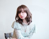 ミディアムレイヤースタイル